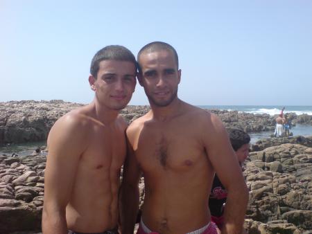 moi et mon cousin Amine